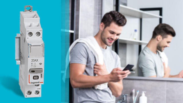Contrôlez et programmez vos appareils énergivores grâce au contacteur connecté Legrand