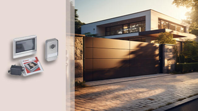 J'installe facilement un portier visiophone