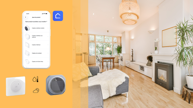 Optimiser le confort thermique de la maison avec les capteurs connectés intérieur et extérieur