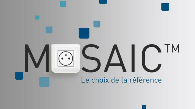 Tout change, l’appareillage électrique Mosaic™ aussi !