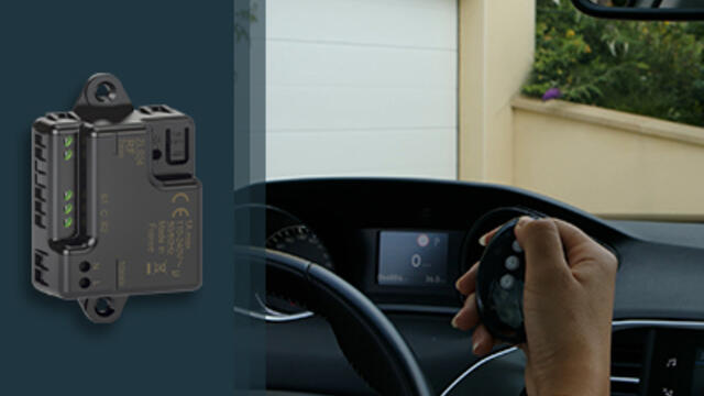 Pilotez votre porte de garage ou portail avec le module connecté