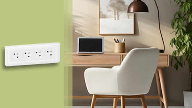 Comment remplacer une prise de courant encastrée par des prises précâblées Mosaic Surface ?