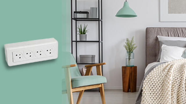 Comment remplacer une ancienne prise apparente par des prises précâblées Mosaic Surface ?