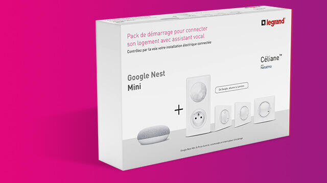 Pack Céliane with Netatmo avec assistant vocal : une nouvelle solution pour connecter votre maison