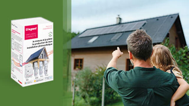 Autoconsommer simplement avec l'installation du pack connecté photovoltaïque 