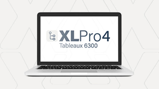 La maîtrise du logiciel XLPro4 Tableaux 6300