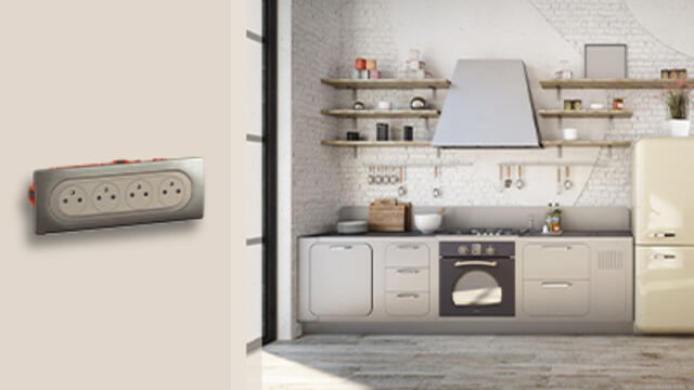 J’ajoute des prises de courant dans ma cuisine