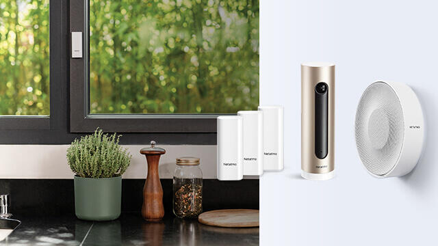 Système d’Alarme Vidéo Intelligent Netatmo :
3 produits en 1