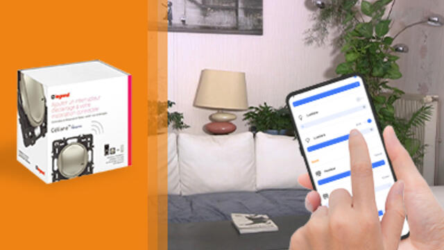 Comment installer un interrupteur connecté à option variateur Céliane™ with Netatmo ? 
