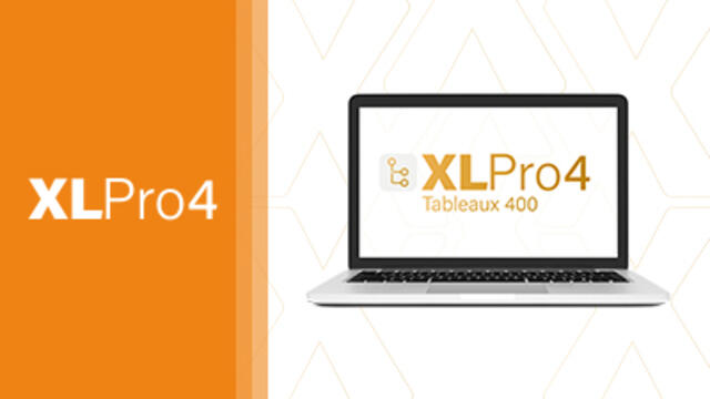 Réaliser une étude avec XLPro4 Tableaux 400
