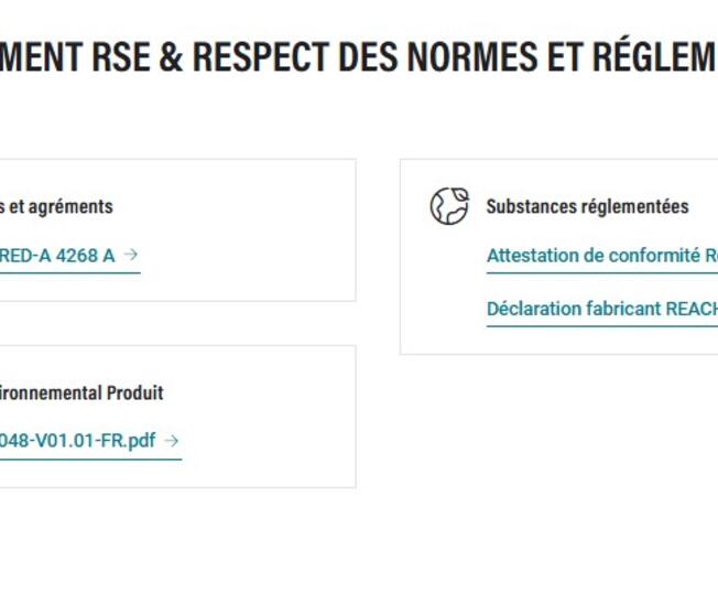 legrand infos rse fiche produit
