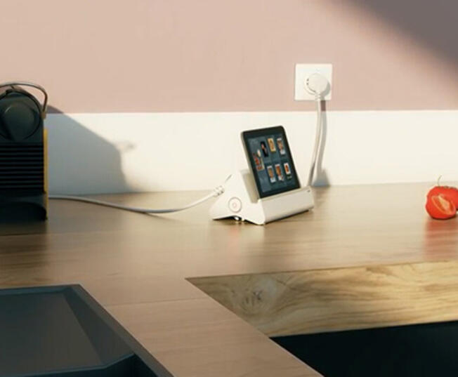 multiprise support tablette cuisine 700x350