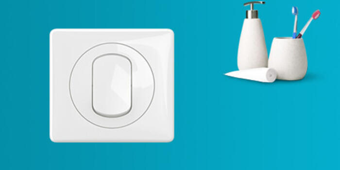 Installer un interrupteur étanche dans la salle de bain