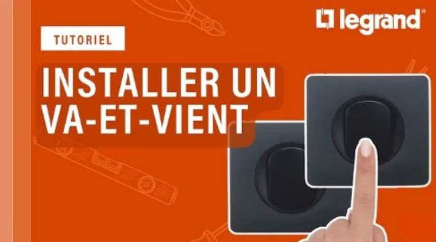 Comment brancher un interrupteur va-et-vient d’éclairage ?