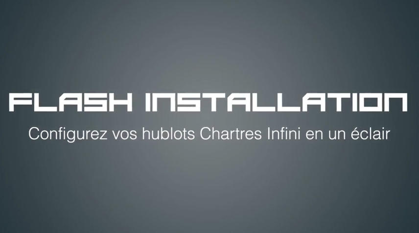 L'application Sarlam pour configurer les hublots Chartres Infini