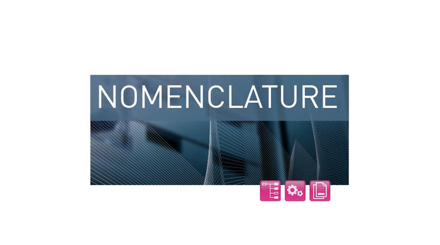 Nomenclature logiciel XL Pro³ 400