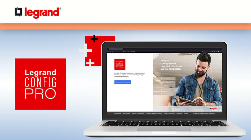 Découvrir Legrand Config pro avec les modèles prédéfinis