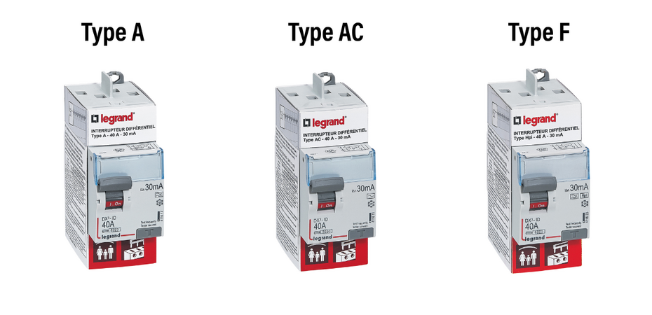 legrand interrupteur differenciel type a ac f