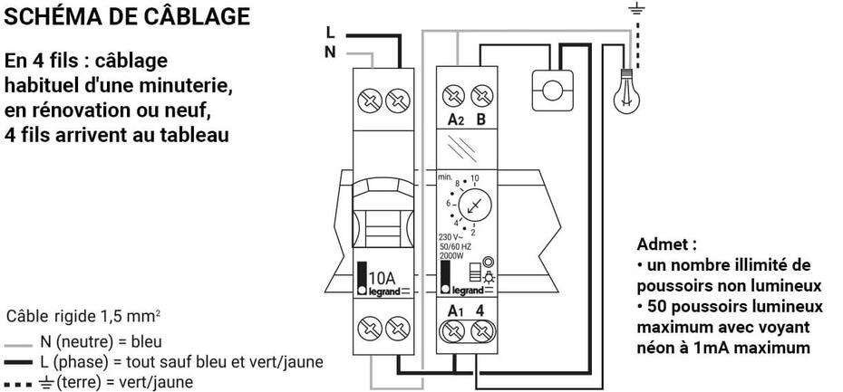 schema cablage minuterie 4fils 1222x569