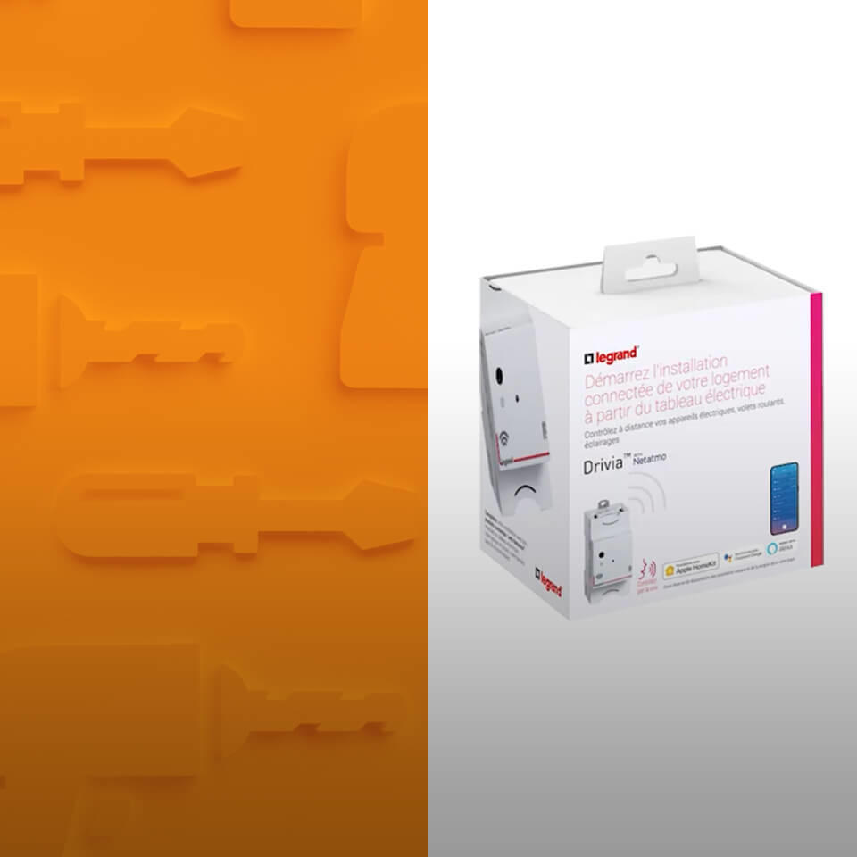 Pack de démarrage DRIVIA with Netatmo pour installation connectée : 1 module Control
