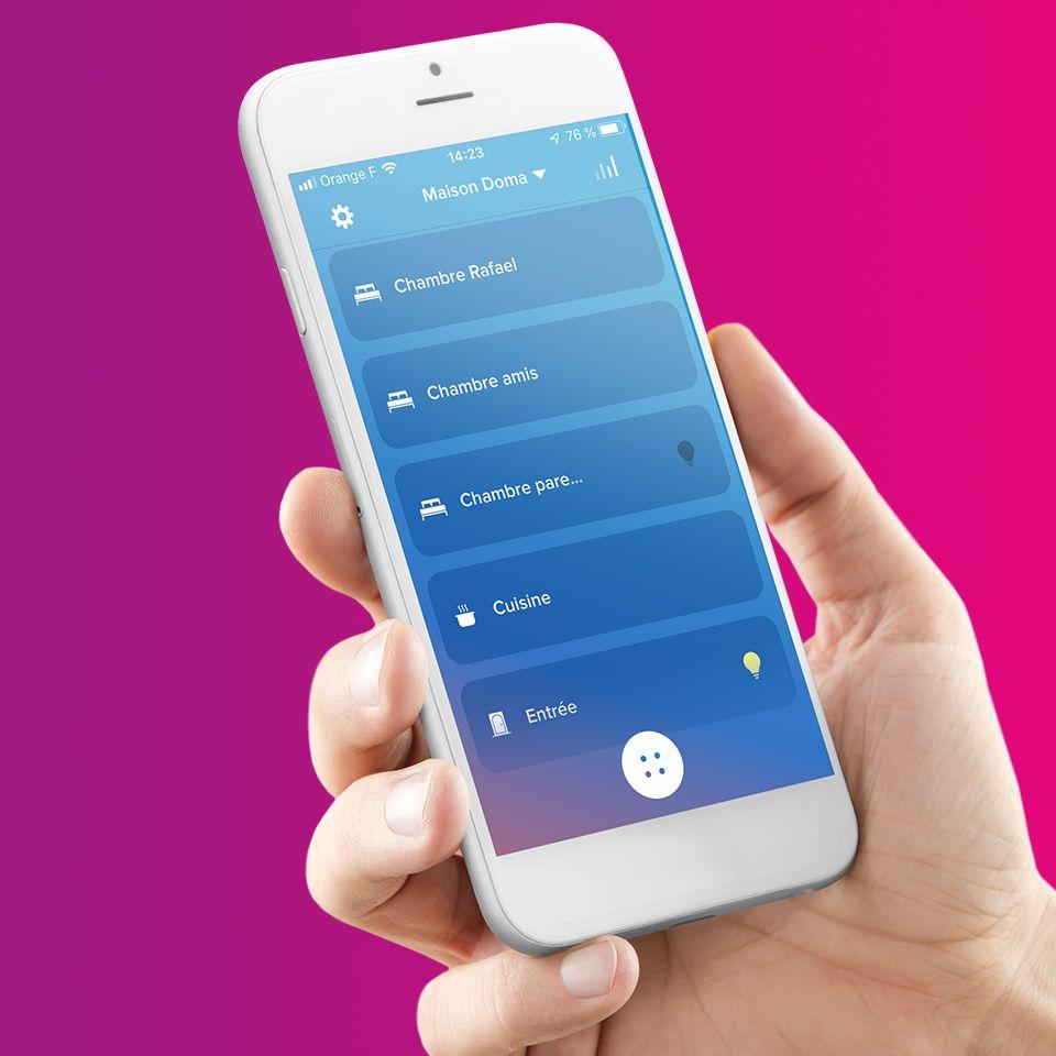 J’utilise l’appli Home + Control