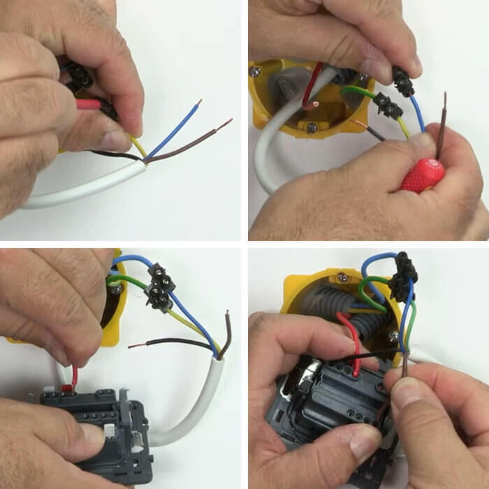 Etapes pour brancher un interrupteur pour volet roulant électrique