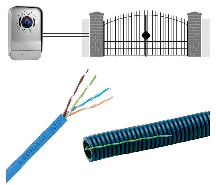 Comment brancher un portier visiophone sur un portail électrique  automatique ? - particulier