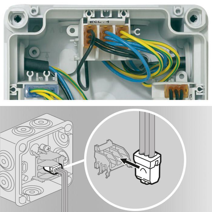 Boite de dérivation électrique, Toutes dimensions