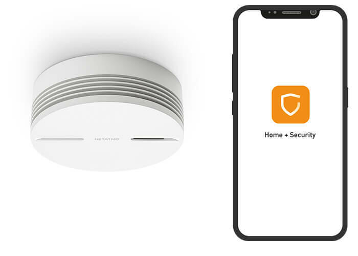 Détecteur de fumée connecté Netatmo - Apple (FR)