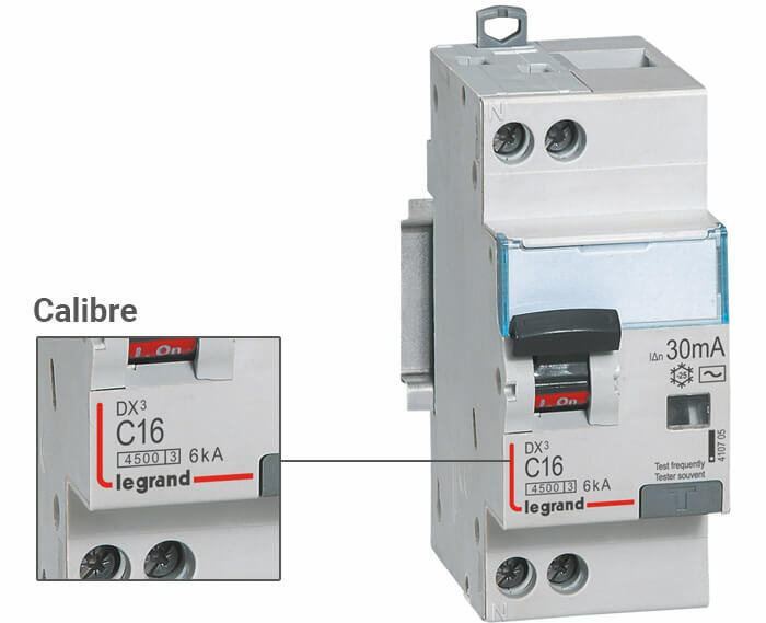 Comment choisir le calibre d'un disjoncteur différentiel ? - particulier