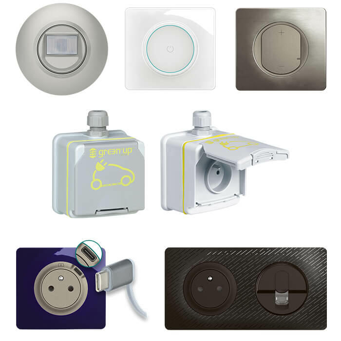 Prise Encastrable Cinch (RCA) Blanche - Pour Connexion Audio/vidéo - Compatible Boîtiers Delphi