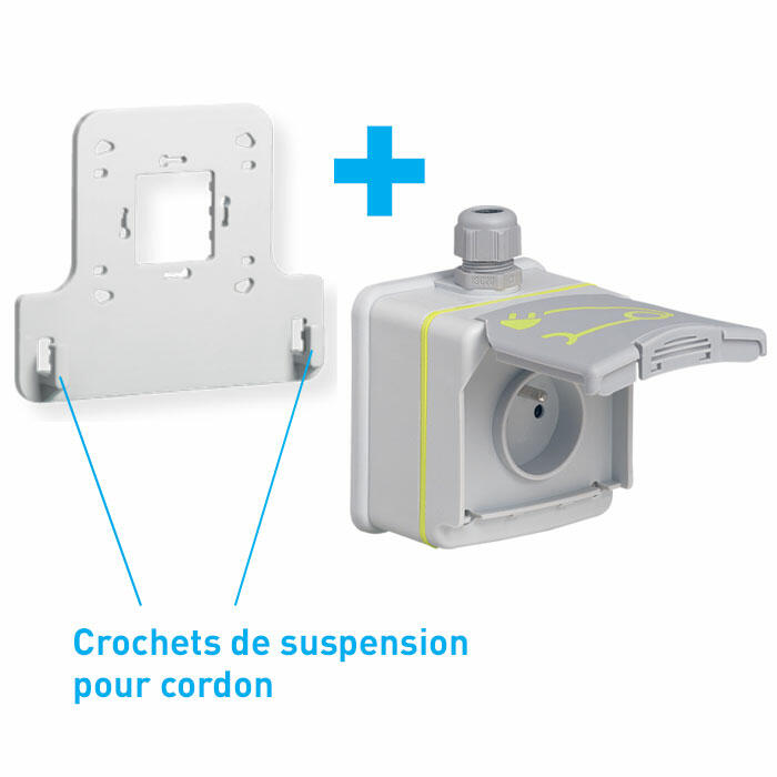 Pack de demarrage Green'up Access connecte avec prise pour vehicule  electrique Legrand