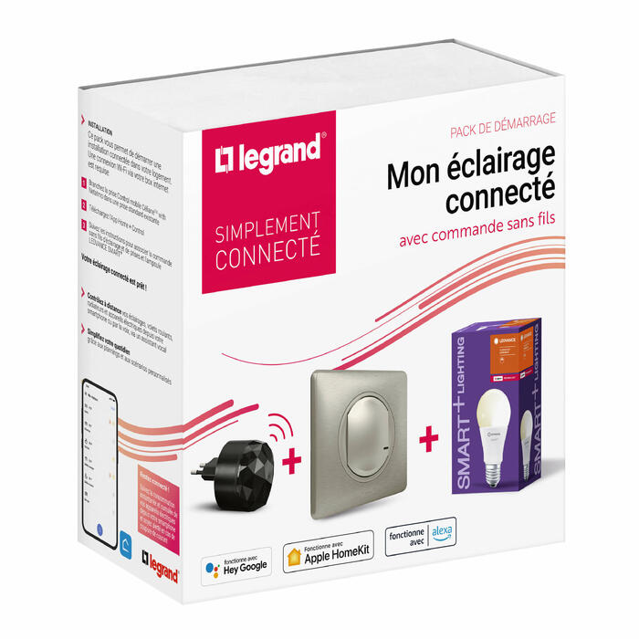 Legrand lance ses interrupteurs connectés sans fil et sans pile pour  simplifier l'installation - Les Numériques