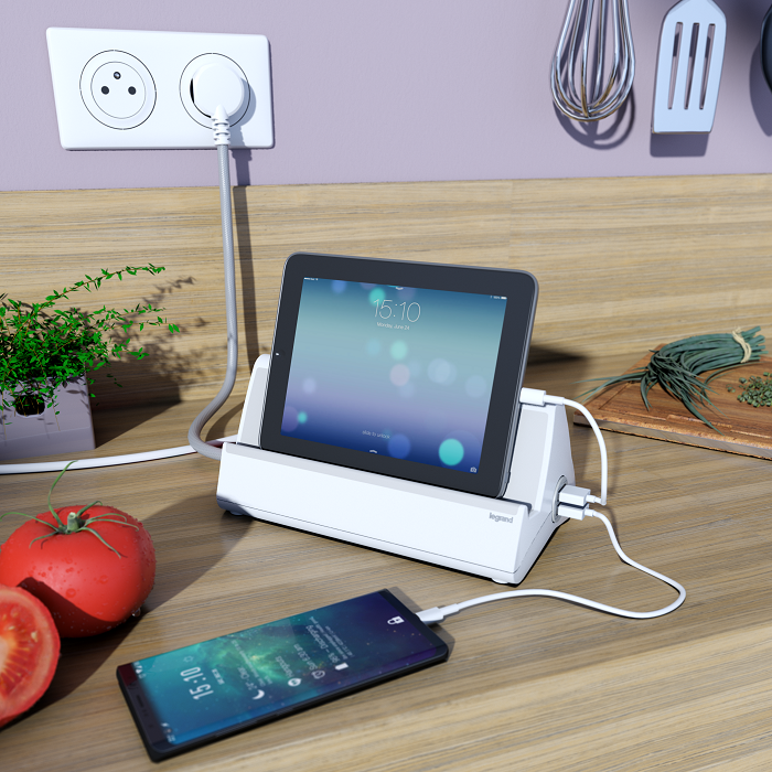 mise en situ support tablette