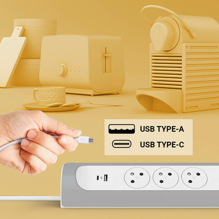 multiprise angle usb blanc alu cuisine 700x700