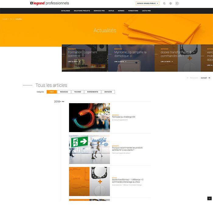 page actus pro site legrand 700x700