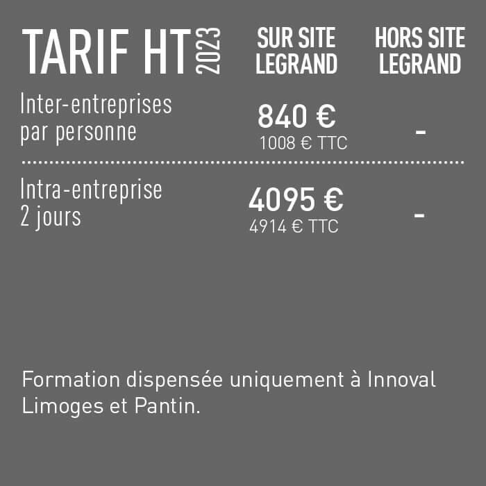 pr0903 tarifs