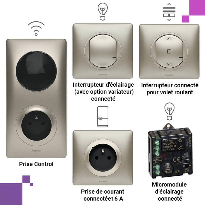 prise control inter vr prise micromodule titane icones cwn pro px 700x700