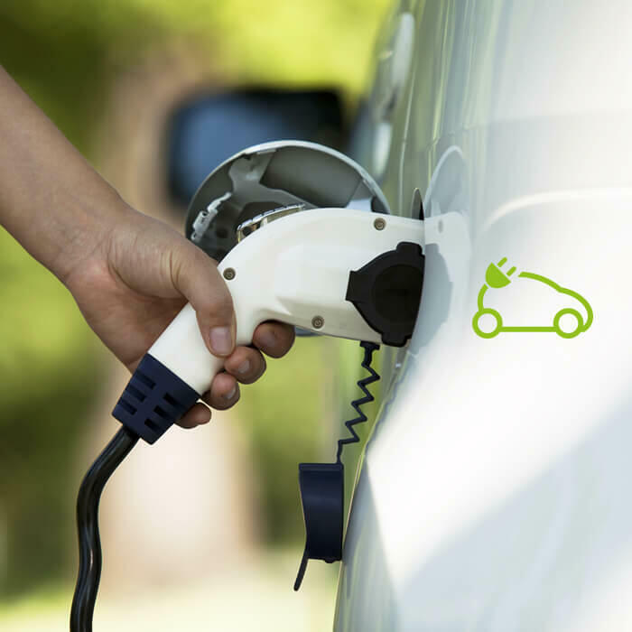 Installation d'une prise véhicule électrique