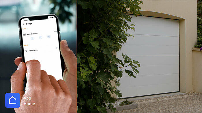Récepteur connecté pour porte de garage MEROSS RoHs FC - Volets