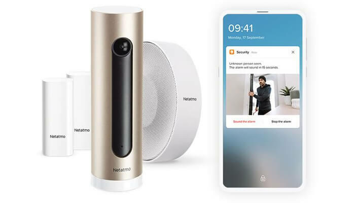 systeme alarme connectee netatmo smartphone 700x400