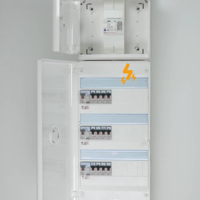 tableau electrique gresillement