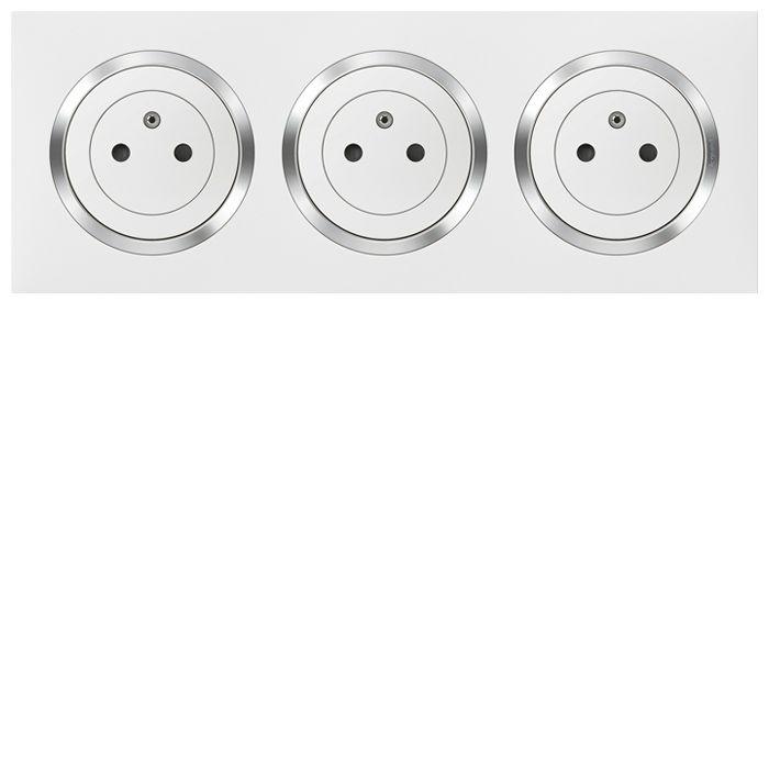 triple prise surface dooxie blanc chrome 700x700